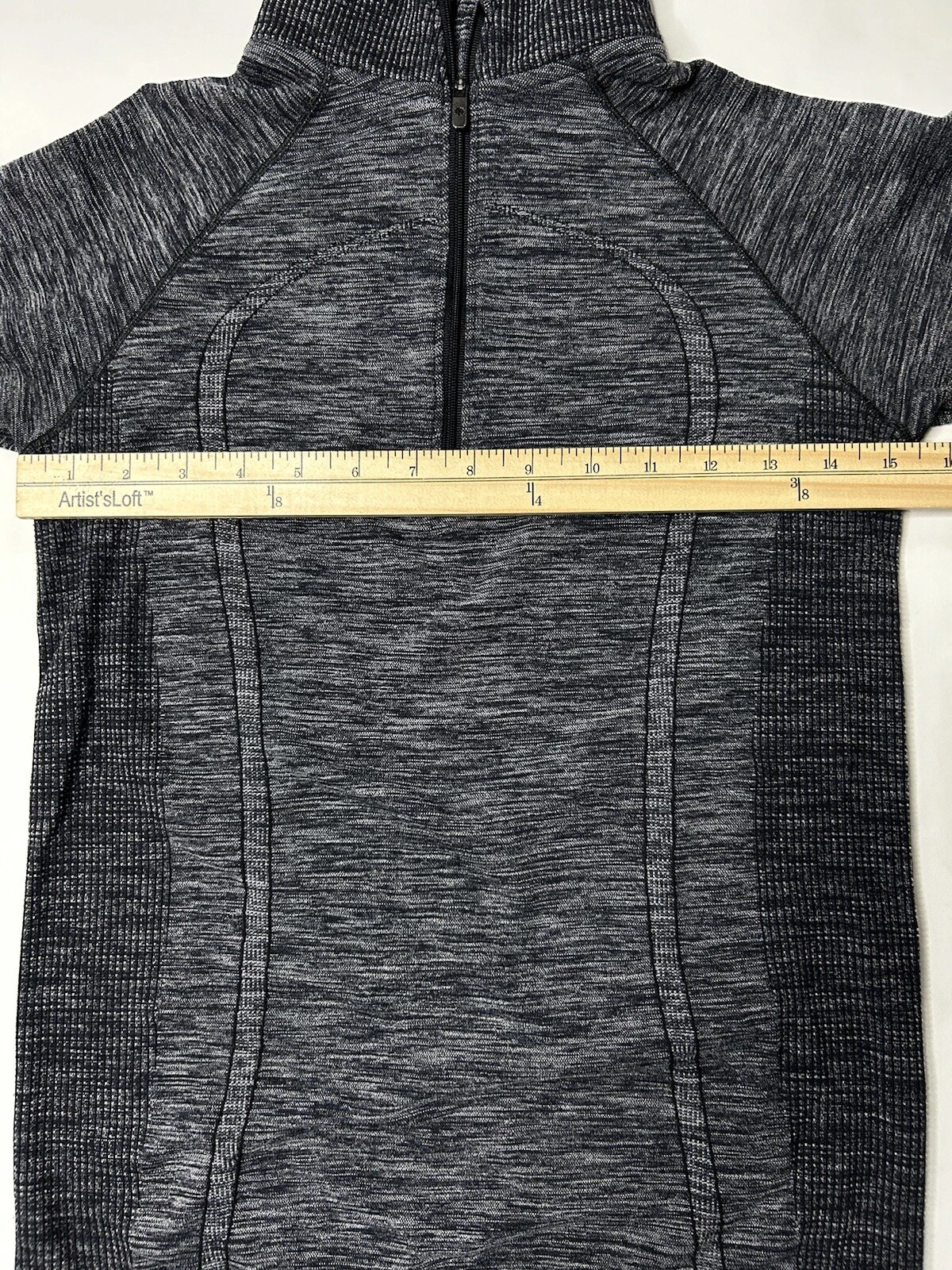 lululemon swiftly tech 1/4 zip long sleeve stretch jacket