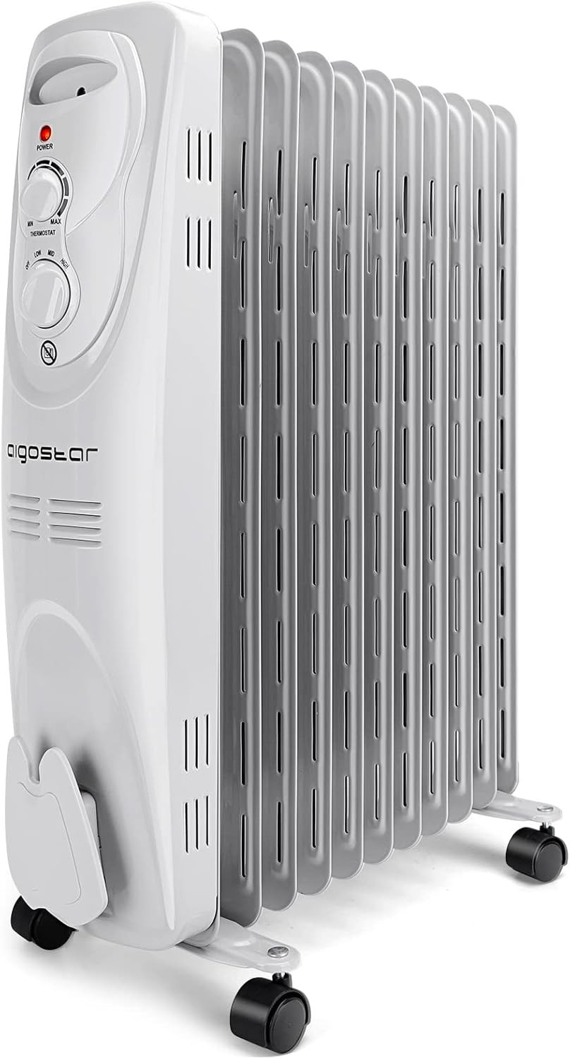 Radiateur bain d'huile 2300W pour résoudre le problème des pièces mal isolées