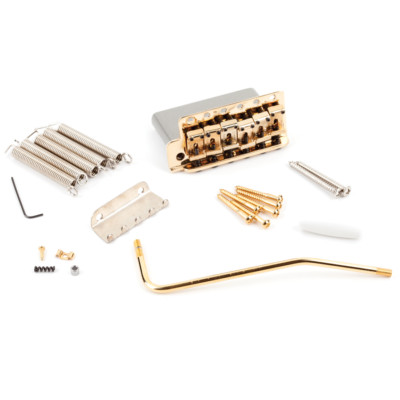Genuine Fender USA Vintage 6 Point tremolo Gold Lefty 099-2049-202 