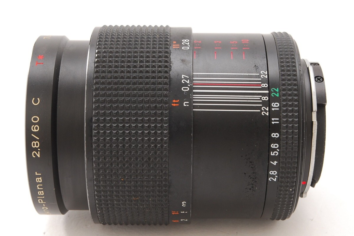 EXC+3】 Contax Carl Zeiss Makro Planar 60mm f2.8 C T* MMJ CY