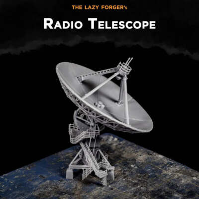 Radioteleskop - 6-8 mm Maßstab - Vollspektrum-Dominanz