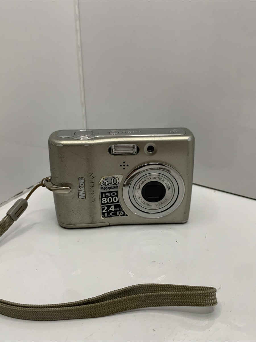 Nikon COOLPIX L11 6.0 MP Digital Camera 3x Optical Zoom 2.4
