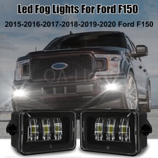 Led Fog Lights For 2015-2020 Ford F-150 2017-2018 Super Duty Pair Bumper Lamps Led Fog Lights For 2015-2020 Ford F-150 2017-2018 Super Duty Pair Bumper Lamps