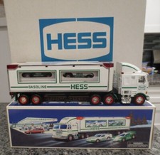 &nbsp;1997 Hess Toy Truck and Racers -NEW IN BOX&nbsp;