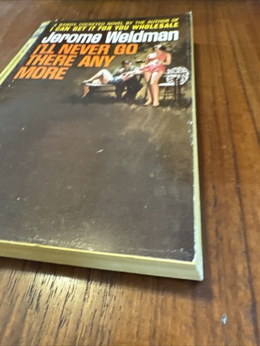 i'll never go there any more jerome weidman 1st printing may 1963 Gga Sleaze - Picture 2 of 7