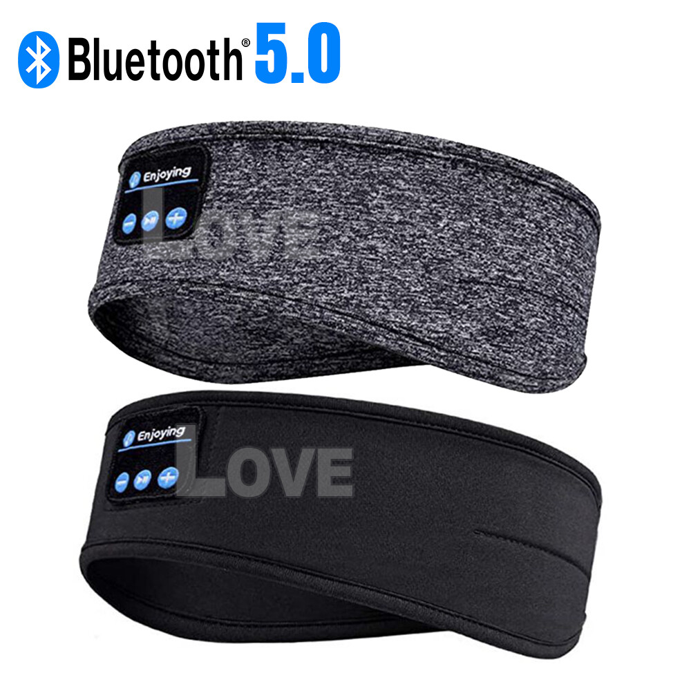 Wireless Bluetooth 5.0 Stereo Eye Mask Headphones Earphone Sleep Music