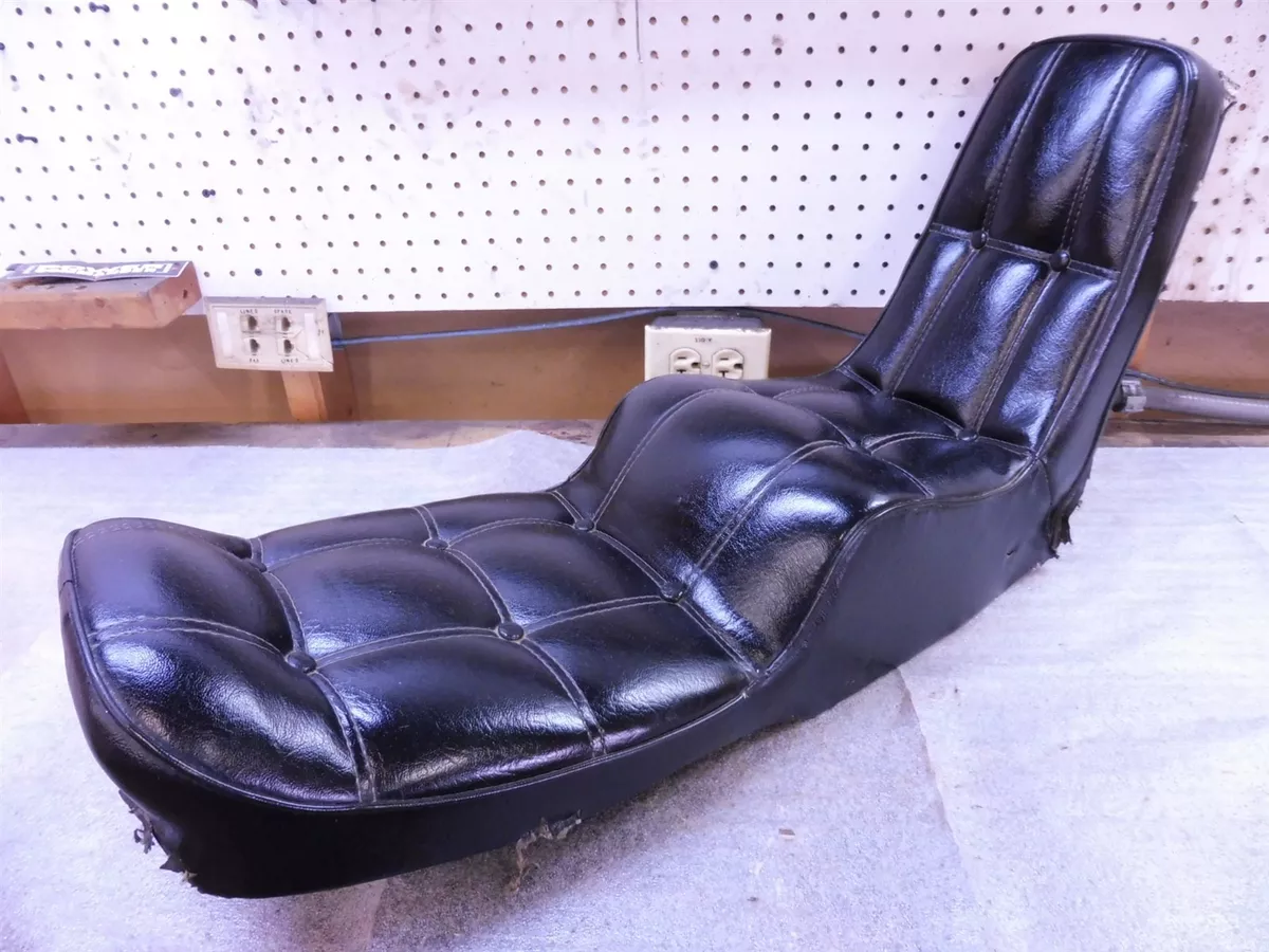 Vintage Chopper Bobber King Queen Seat Saddle Assy. WK M3 eBay