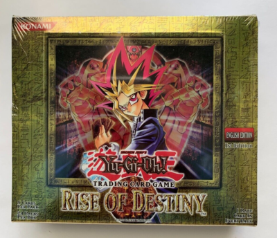 遊戯王 RISE OF DESTINY ライズオブデスティニー 未開封BOX