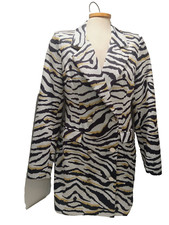 Double Breasted Mini Blazer Dress - Fashion Nova-Multicolor Size Large