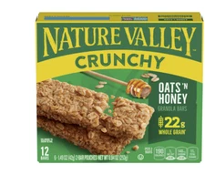 Nature Valley Granola Bars, Crunchy Oats N Honey
