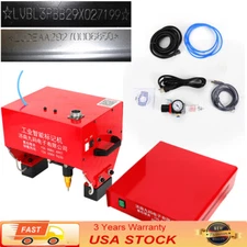 110*70mm Portable Handheld Pneumatic Dot Peen Marking Machine Vin Code