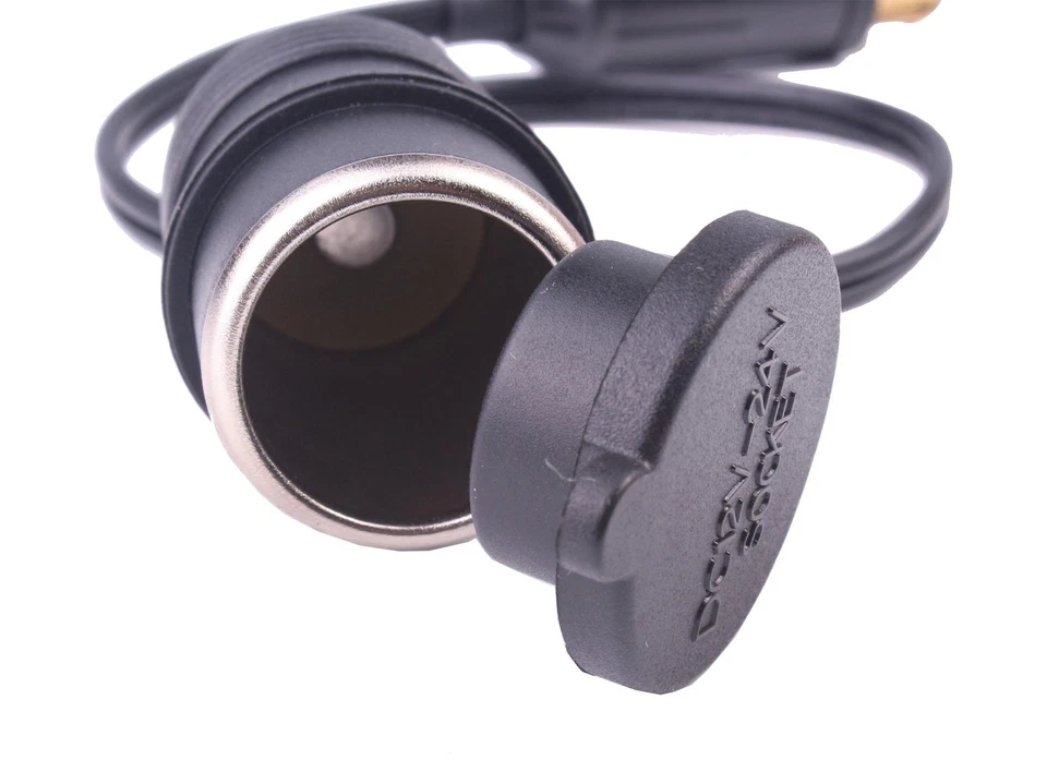 DIN KFZ Norm Steckdosen Stecker Adapter Kabel 12V 24V 10A LKW Auto - Bild 3 von 4