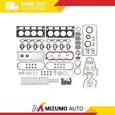 Full Gasket Set Head Bolts Fit 04-14 Gmc Buick Cadillac Chevrolet4.8 5.3 Ohv