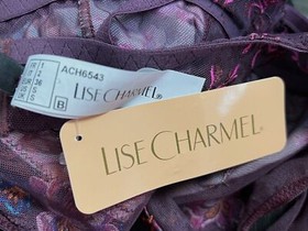 $173 Lise Charmel Women's Purple Aveu En Fleurs Triangle Bra Size Small