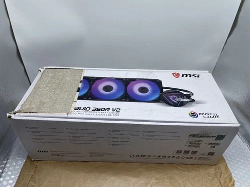 MSI MAG CoreLiquid 360R V2 Model: APL362512V - Untested As Is…