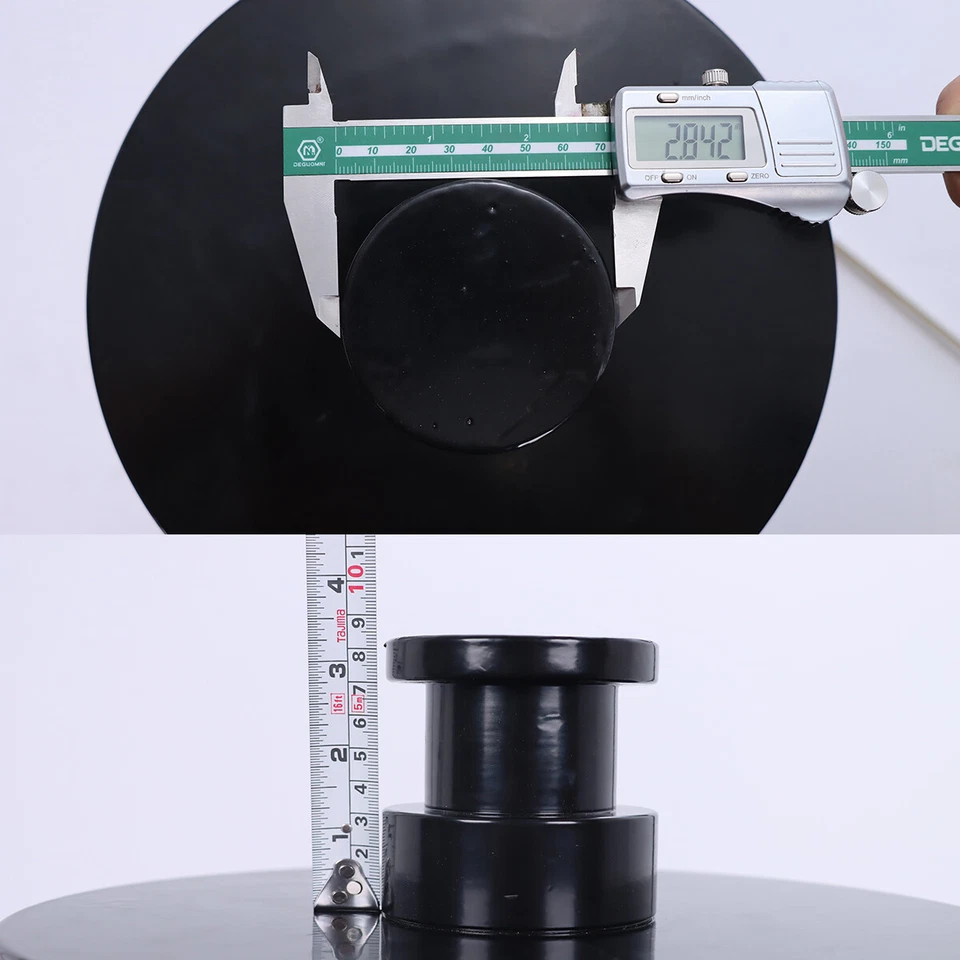 Remolque redondo de cuello de ganso de 4" con adaptador de camión de quinta rueda clasificado para 30.000 lb nuevo Foto 4 de 4