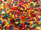 LEGO 200 RANDOM TRANSLUCENT PIECES