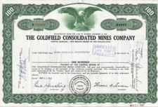 The Goldfield Consolidated Mines Company, 1960er Jahre