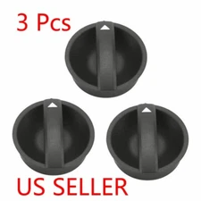 Set of 3 AC Climate Control Knob Switch 65551820A for Toyota Tacoma 2005-2011