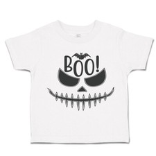 Halloween Toddler T-Shirt Boo Y All with Bat Design Casper Boy  Girl Clothes