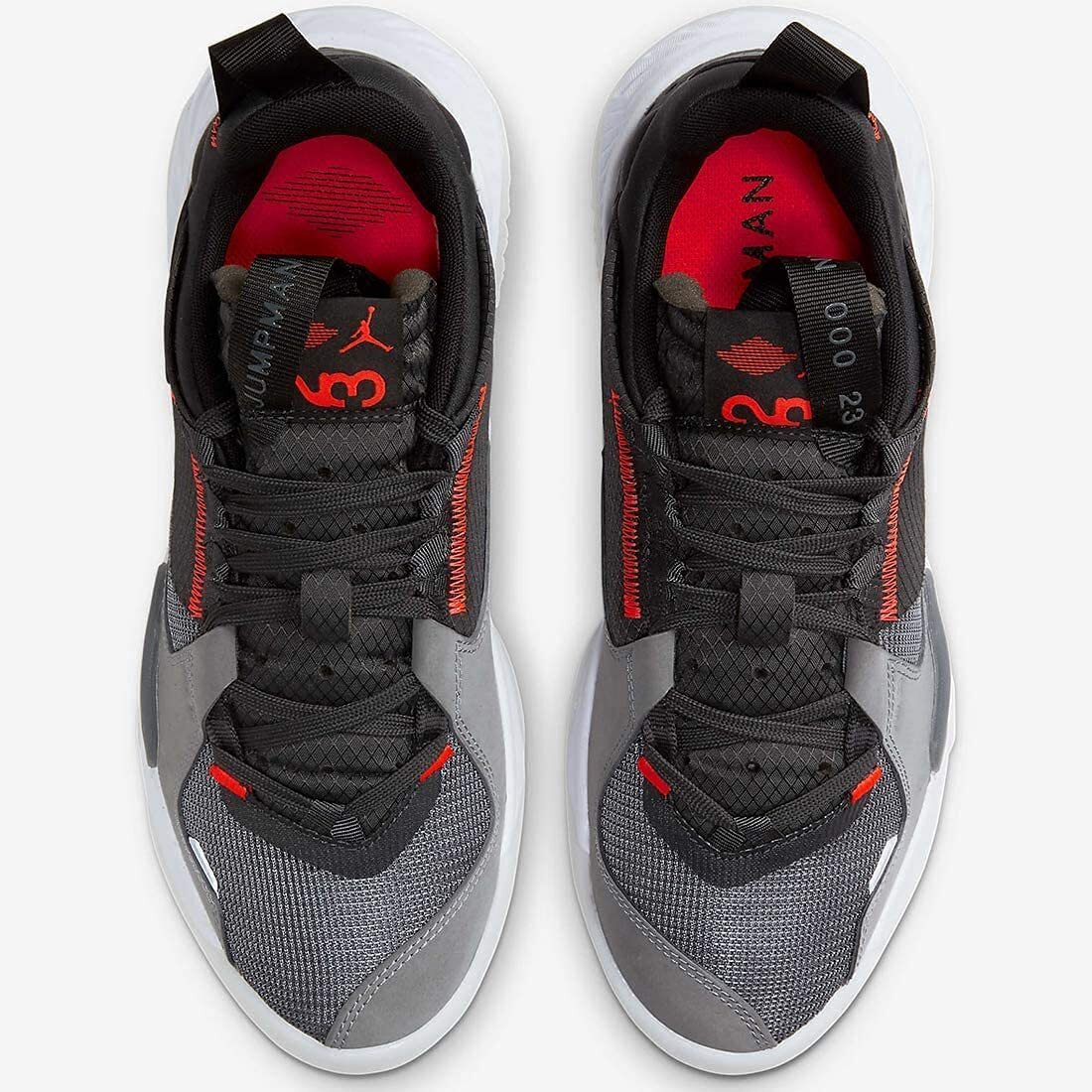 Jordan バッシュ　ハイカット グレー/DELTA 3 SP黒赤US8 26 Nike Air Jordan Delta Dark Smoke Grey Infrared Red Black CD6109
