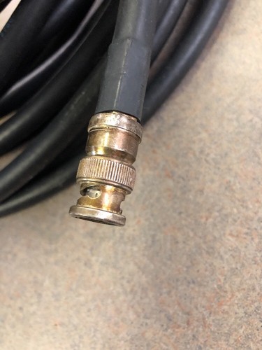 JSC WIRE & CABLE RG-213/U #3780 BNC to BNC Cable 50 FT USED - Zdjęcie 4 z 4