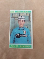 FIGURINA CAMPIONI DELLO SPORT PANINI 1967/68 GIMONDI n° 222 OTTIMA NEW (1638)