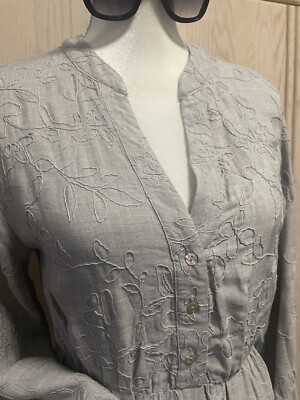 zara embroidered dress grey Zara Embroidered Halterneck Dress Size S New in tag #lebanonfashion#zaraoutfit #zarawoman #Prelovedlebanon #beirutstreetstyle