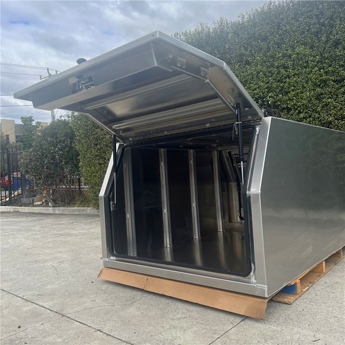 【PRICE DOWN!】1200 x 1770 x 850 mm Flat Plate Aluminium 4WD Ute Toolbox Canopy - Picture 7 of 12
