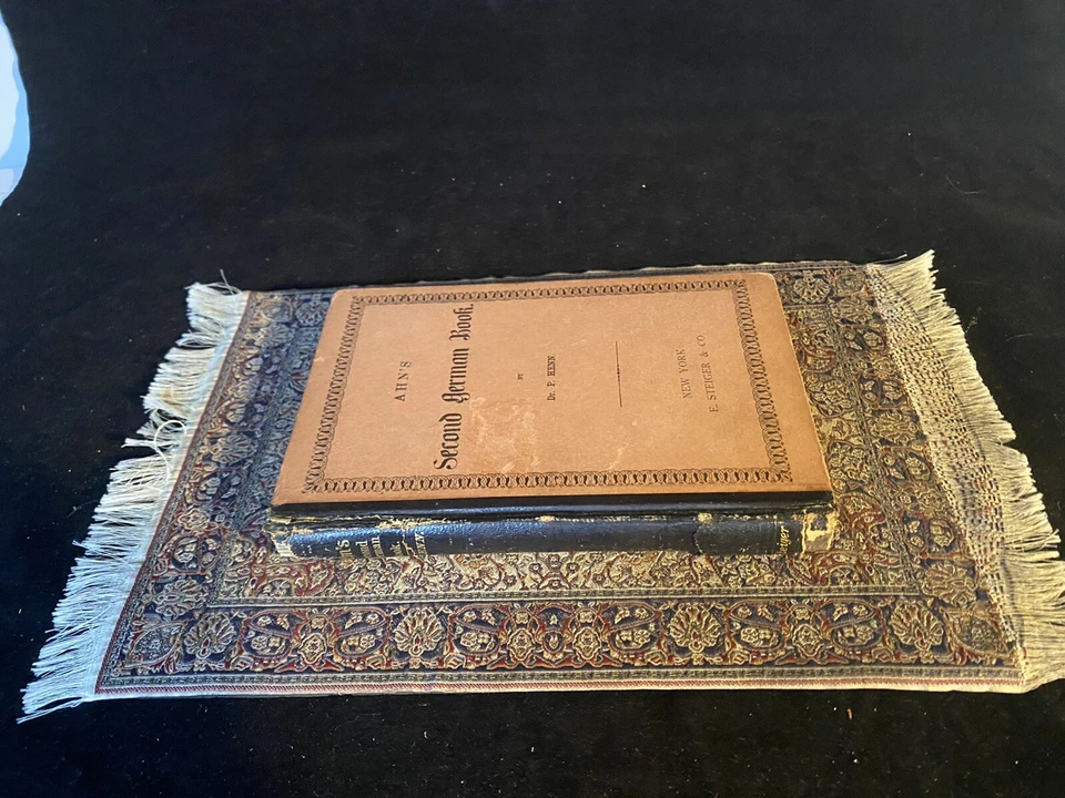 Ahn's Second German Book by Dr. P Henn 1879 E Steiger Antique Language Hardcover - Image 4 of 4