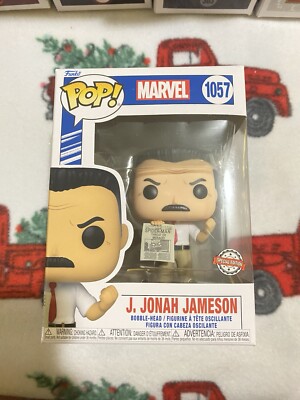 Funko Pop! Marvel-     J. Jonah Jameson #1057 Special Edition