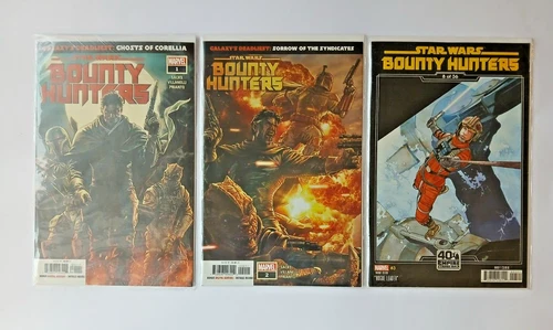 STAR WARS BOUNTY HUNTERS #1 2 3  MARVEL COMICS 2020