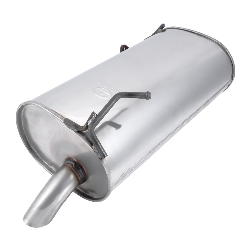 Aazon.co: Northeastern Exhaust Stainless Steel Rear uffler