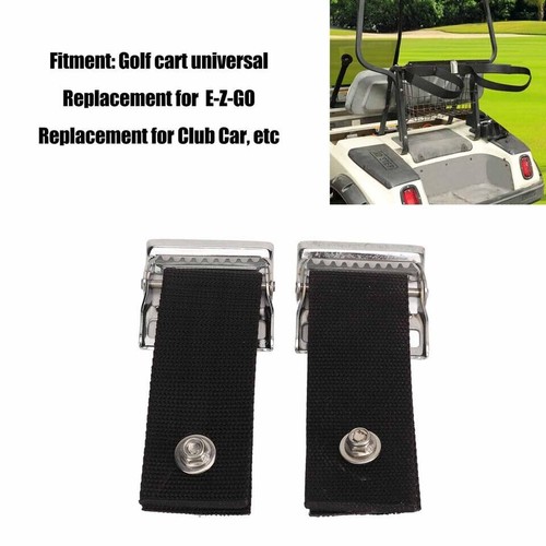 Universal Golf Bag Strap Replacement Adjustable Shoulder Strap with Buckle 2PCS - Picture 2 of 7