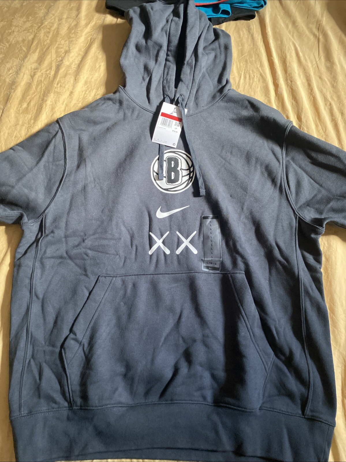 Men’s Large 2023-24 Brooklyn Nets City Edition Hoodie New With Tags