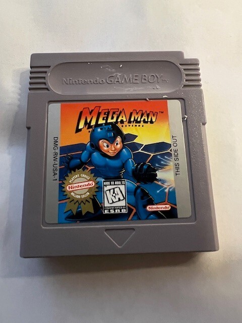 Mega Man Dr Wily's Revenge (Nintendo Game Boy, 1991)