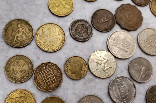 lot of antique/vintage coinse, european - Picture 9 of 11