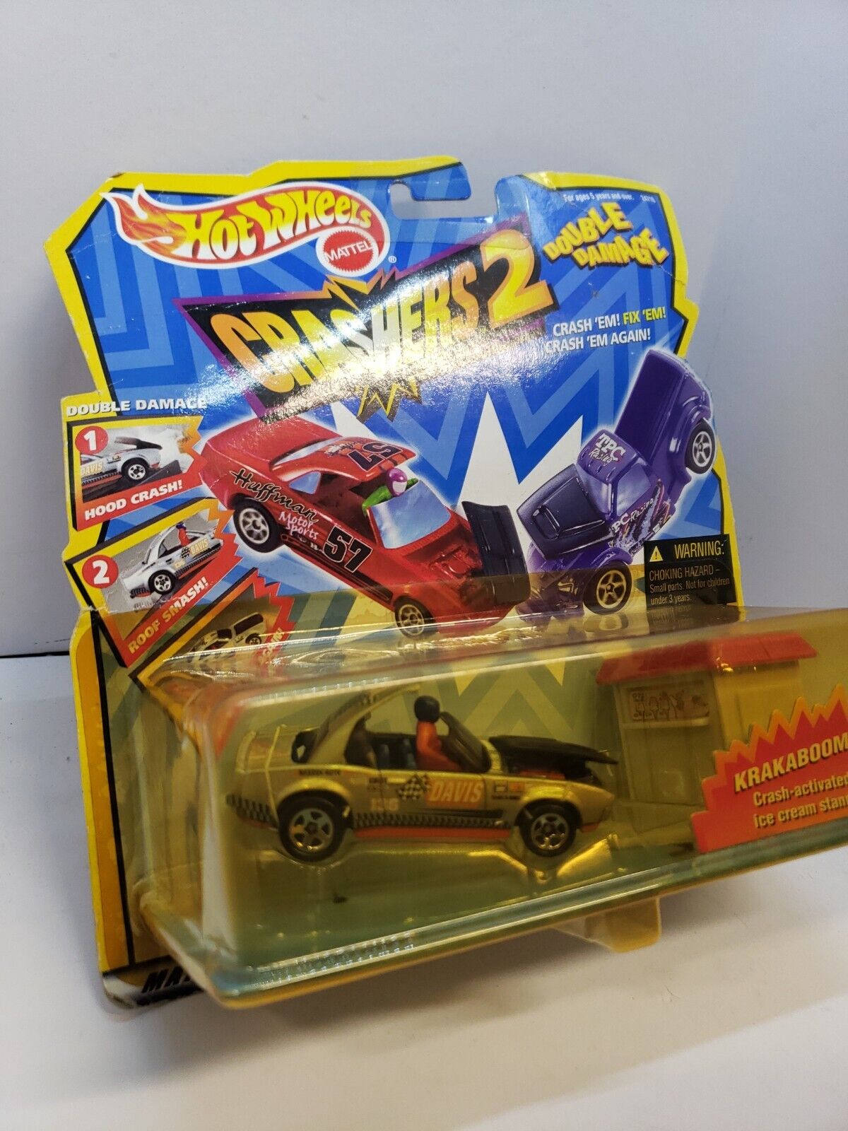 HOT WHEELS - Crashers 2 - Double Damage - Crash & Smash - 1999