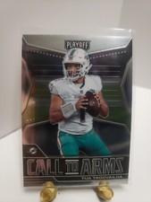 🏈 2021 Panini Playoff Football Call to Arms Insert #CA-TTA Tua TAGOVAILOA 🏈 