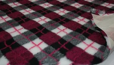 Professional NON SLIP Veterinary Dog Puppy Vet Bedding DIAMOND CHECK - PINK