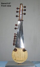 Holz Dekoratives Musikinstrument Miniatur Sarod Prunkstücke Wohndeko