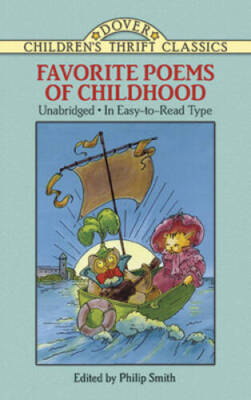 Favorite Poems of Childhood (Dover Children's Thrift Classics) - GOOD