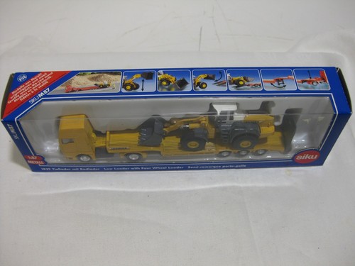 SIKU 1839 Tieflader mit Radlader 1:87 METALL Original Verpackung - Picture 20 of 20