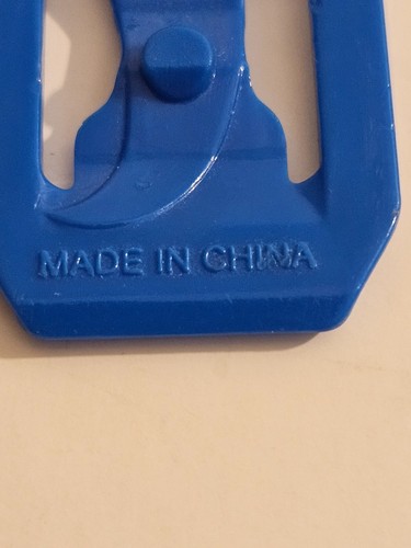 Mario Kart Hot Wheels Circuit 1 Replacement Track Part Piece Blue Connector - Picture 4 of 4