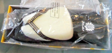 Women's Shoes Yellow Box JELLO Embellished Flip Flop Wedge Sandals BRONZE 8-1/2