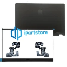  Back Cover +Bezel +Hinges For MSI GE66 Vector GP66 10SD 10SE MS-1541 MS-1542 US