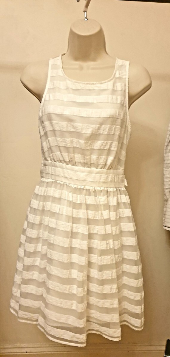 Forever 21 New White stripes Dress A-line Size S | eBay UK Forever 21 New White stripes Dress A-line Size S | eBay UK