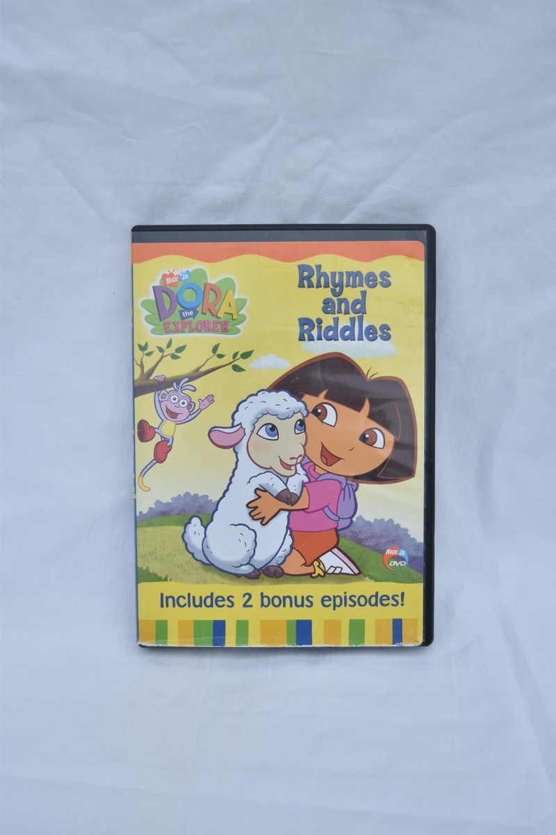 Dora the Explorer - Rhymes and Riddles (DVD, 2003) -Nick Jr- run