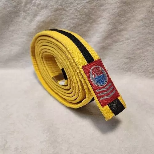 Ceinture jaune taekwondo top