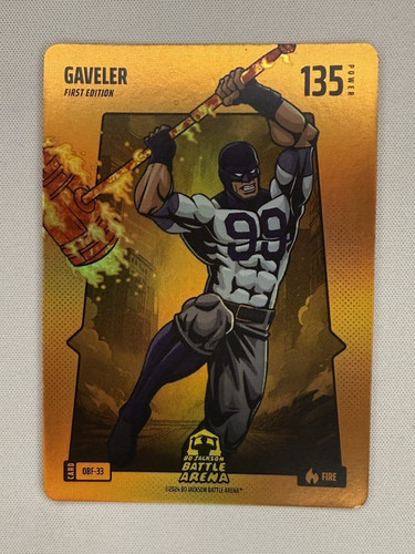 2024 Bo Jackson Battle Arena Alpha Edition Aaron Judge Battlefoil Fire #DBF-33